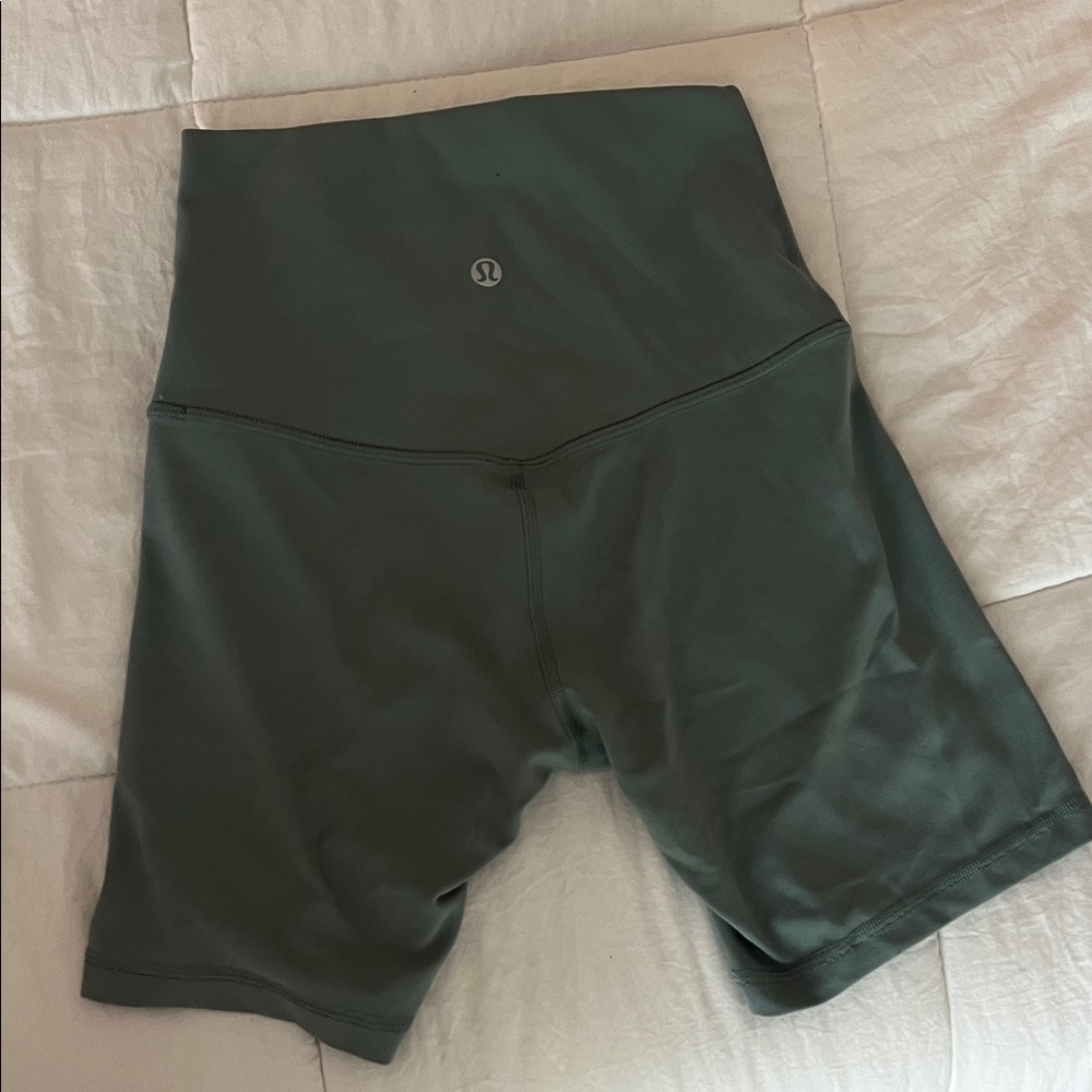 lululemon athletica Dark Green Bike Shorts